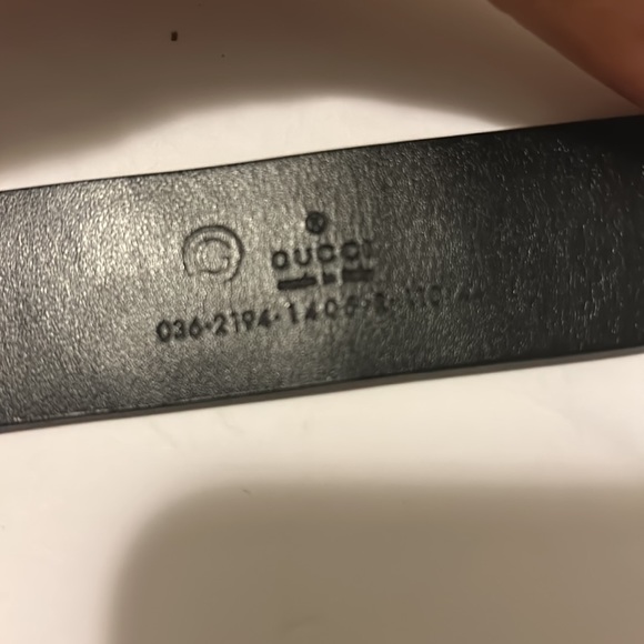 COPY - Gucci belt made of crocodile skin originally from Venice Gucci store - Picture 7 of 7